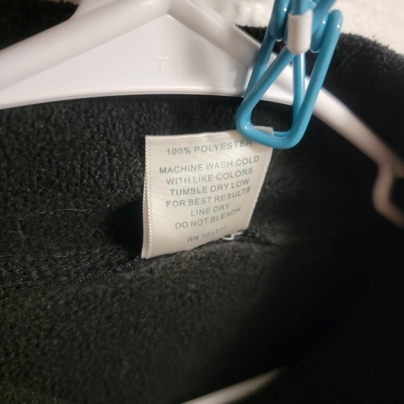 GUC Colorado Clothing Black Full Zip Fleece Sweater | Mercy Hospital | - Picture 6 of 6